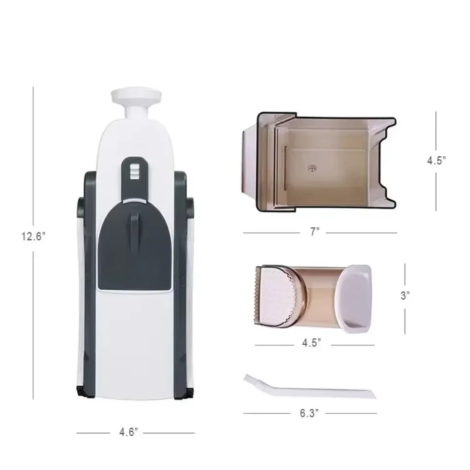 1Pc Manual Slicer Multifunction Adjustable Vegetable Food Household Chopper and Potato Grinder Veggie Chopper Kitchen Tools