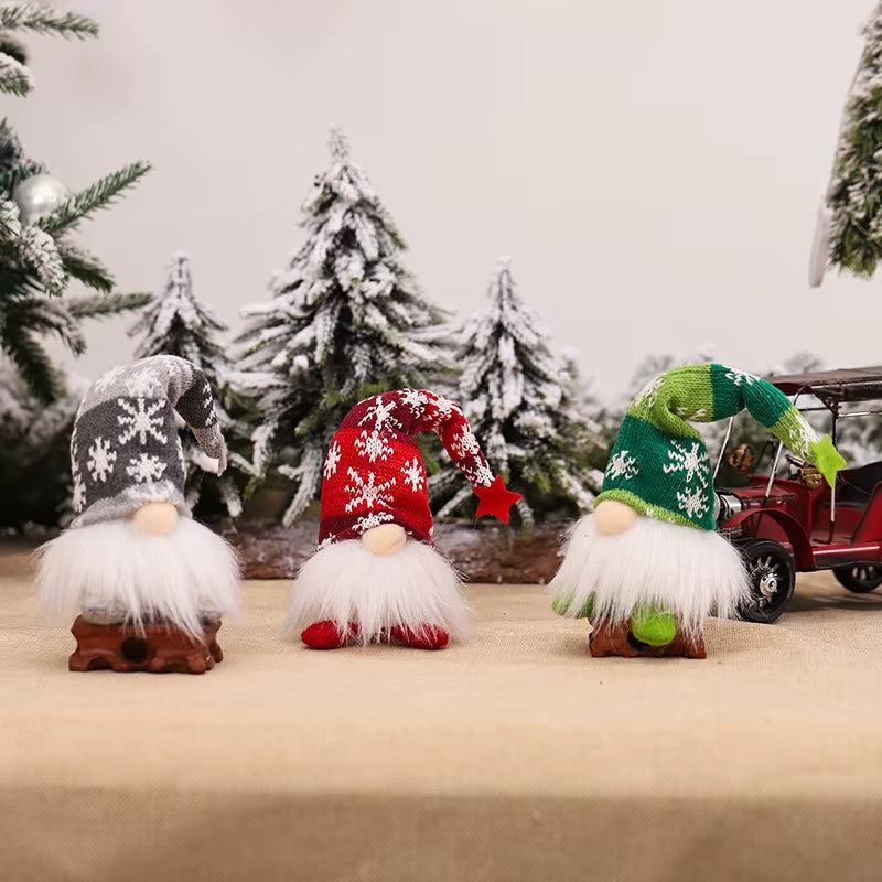 Christmas Gnome Faceless Doll Night Light Merry Christmas Decorations for Home Holiday Ornament Xmas Gift Navidad New Year