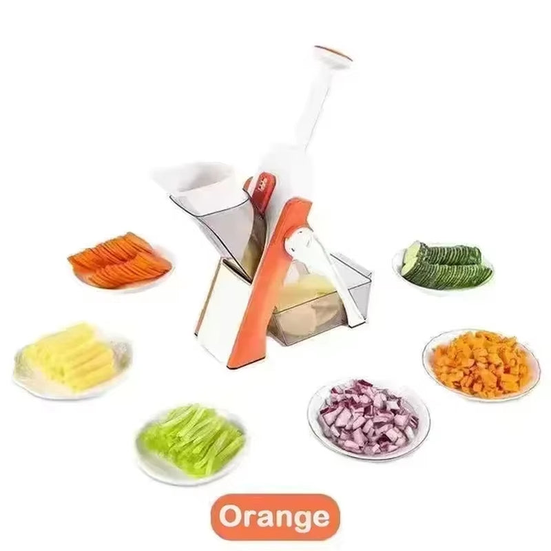 1Pc Manual Slicer Multifunction Adjustable Vegetable Food Household Chopper and Potato Grinder Veggie Chopper Kitchen Tools